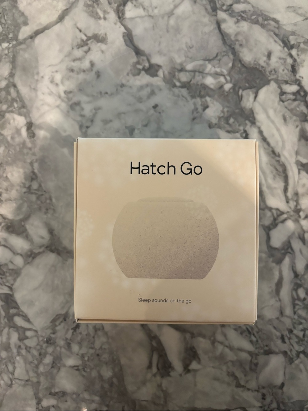 Hatch Go Portable Sound Machine in Cream Beige